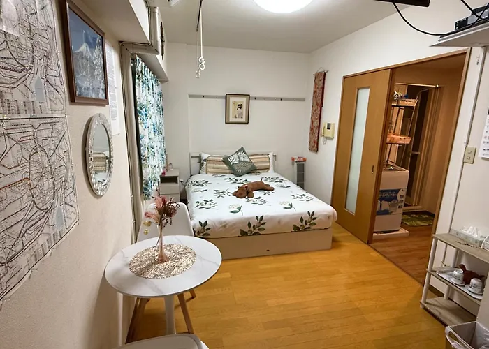都心の家30 Square Meter King Size Bed With Stepping Rice