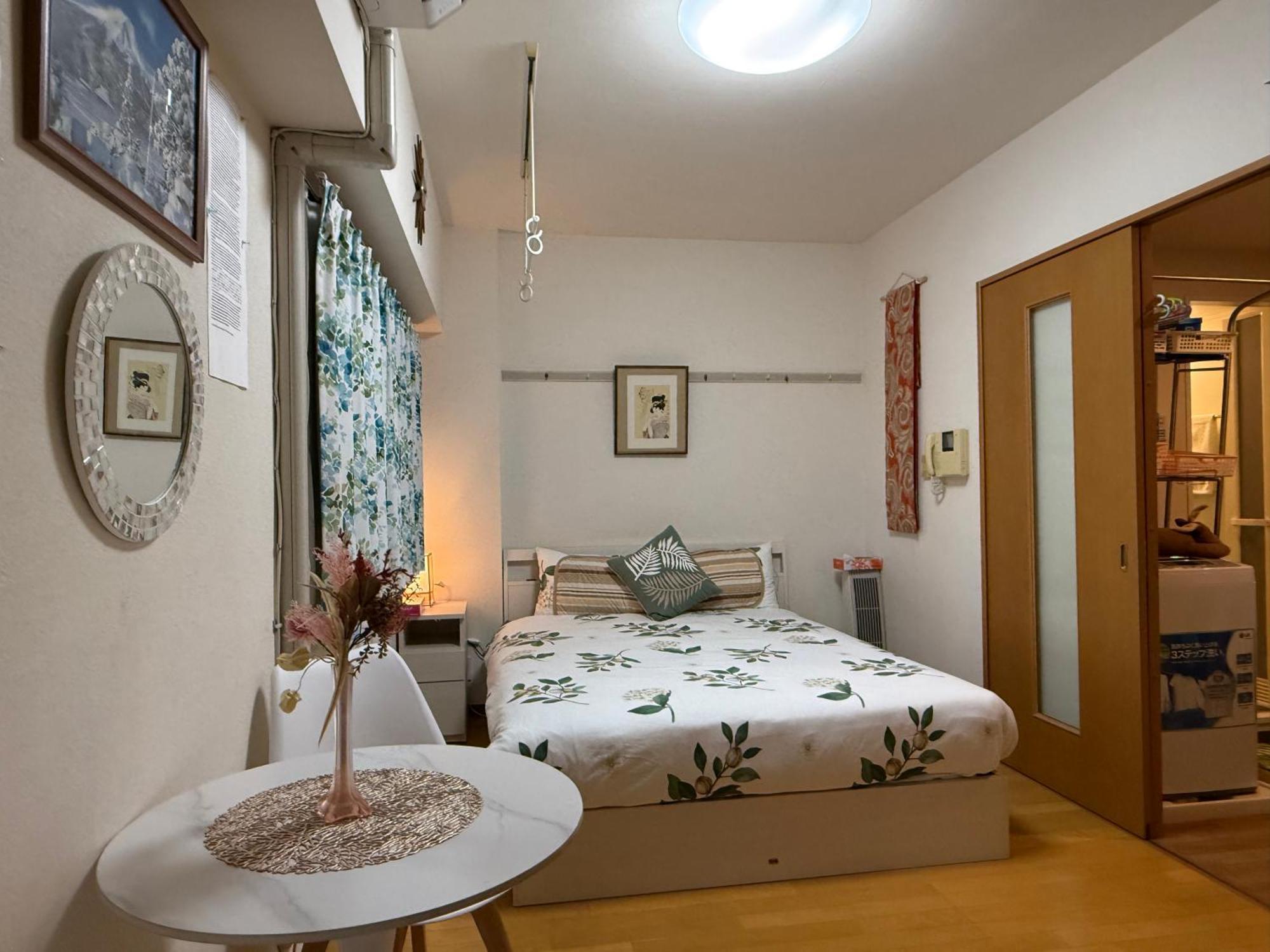 都心の家30 Square Meter King Size Bed With Stepping Rice * 東京都